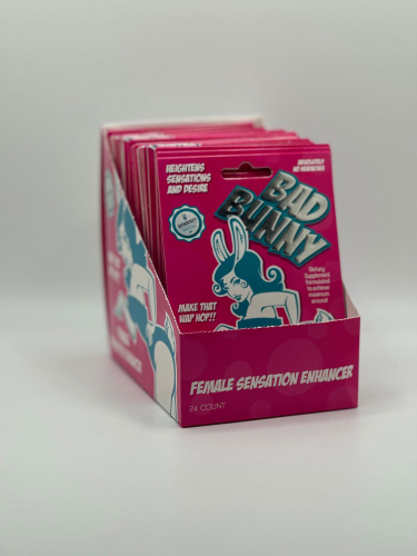 Bad Bunny Femal Pill Enhancer 24 Ct Display  2