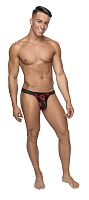Kiss Me - Micro Thong v - Small/ Medium - Sheer Lips