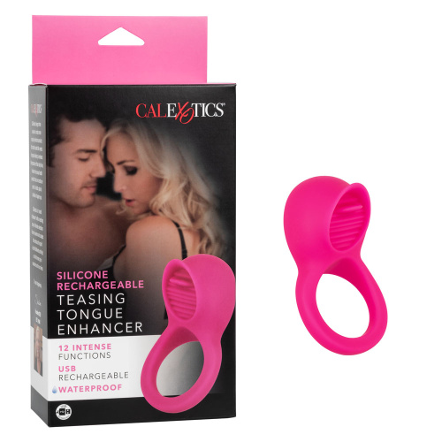Silicone Rechargeable Teasing Tongue Enhancer  2