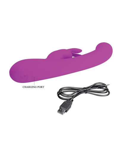 Lamar Led Digital Display Rabbit - Fuchsia  4