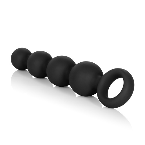 Silicone Booty Beads - Black  4