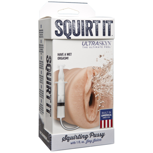 Squirt It - Squirting Pussy Stroker With Joy Juice - Vanilla  2