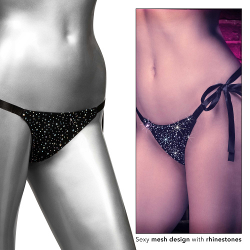 Radiance Side-Tie Panties - Black  5