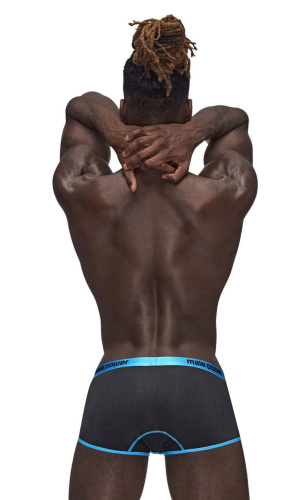 Casanova Uplift Mini Shorts - XL - Black/blue  3