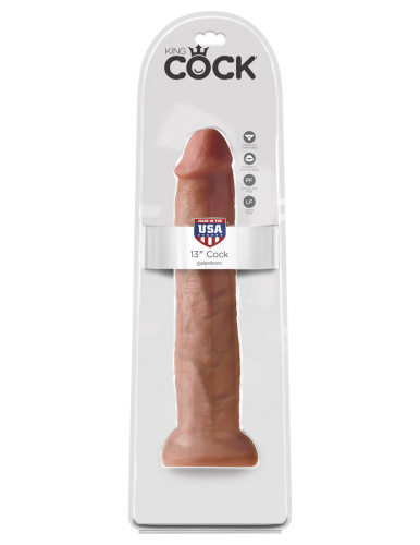 King Cock 13 Inch Cock - Tan  3