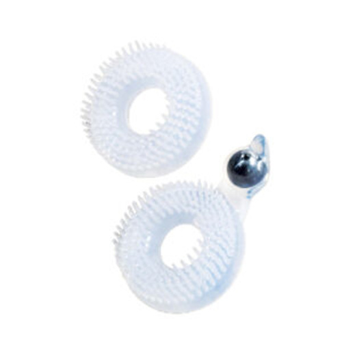 Enhancer Dual Love Rings - Clear  2