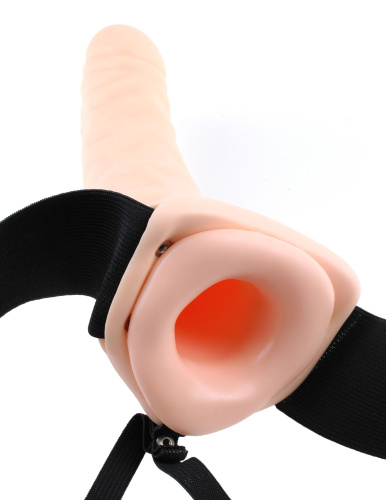Fetish Fantasy Series 8 Inch Hollow Strap-on - Flesh  5
