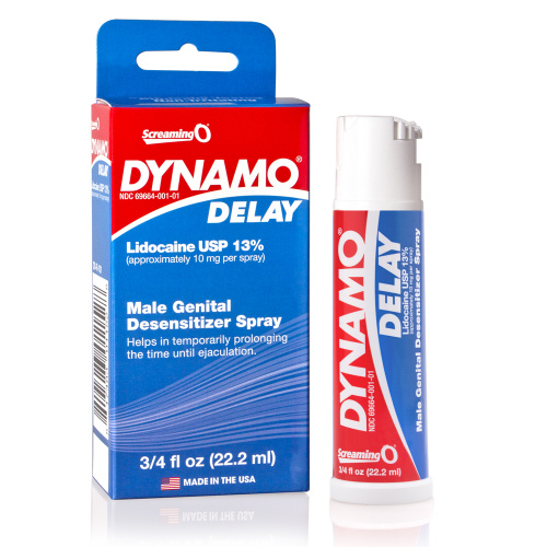 Dynamo Delay Spray - 12 Count Display  3
