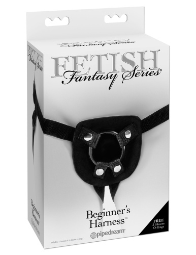 Fetish Fantasy Series Beginners Harness - Black  2
