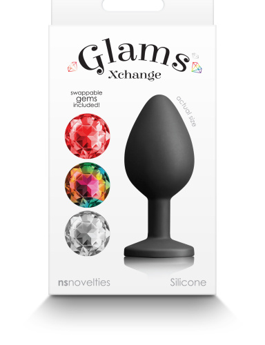 Glams Xchange Round - Medium - Black  2