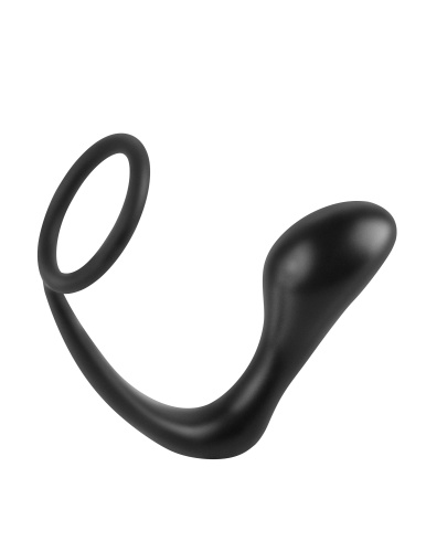 Anal Fantasy Collection Ass Gasm Cockring Plug - Black  3