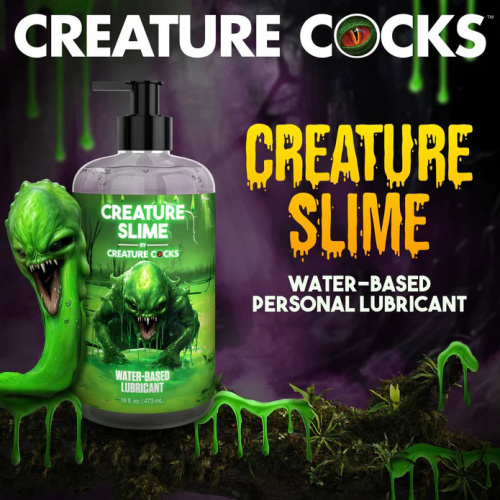 Creature Slime Water Based  Lubricant 16oz  4