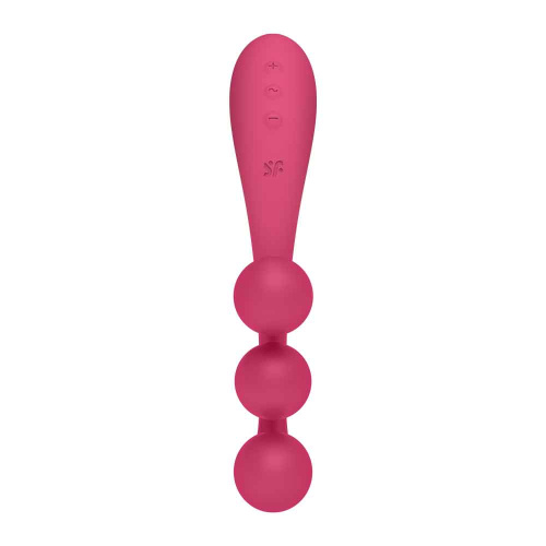 Tri Ball 1 Lay on Vibrator - Red  4