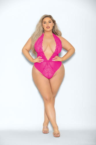 Neon Teddy - Queen Size - Neon Pink  2