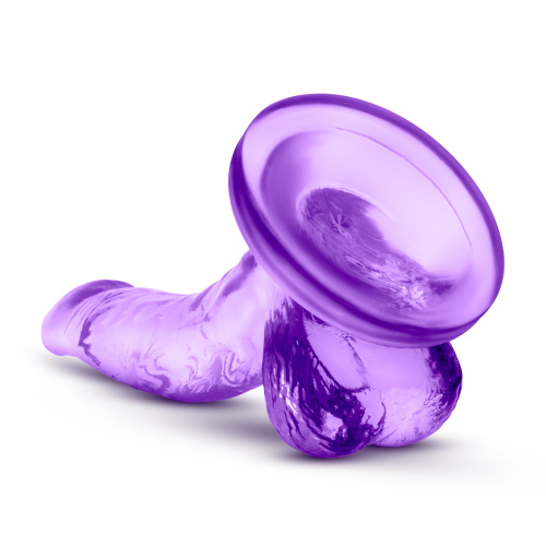 Naturally Yours - 4 Inch Mini Cock - Purple  5