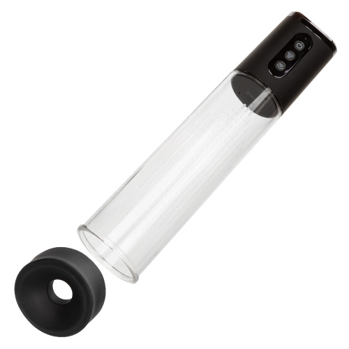 Peak Rechargeable Pump - Black/clear  3