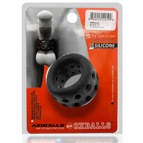 Airballs Air-Lite Vented Ball Stretcher - Black Ice  4
