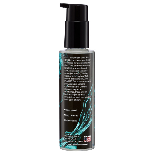 Cloud 9 H20 Anal Play Gel 4 Fl. Oz.  5
