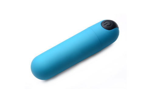 Bang Vibrating Bullet With Remote Control - Blue  3