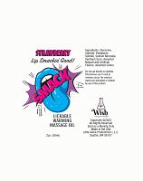 Smack Warming and Lickable Massage Oil -  Strawberry 2 Oz