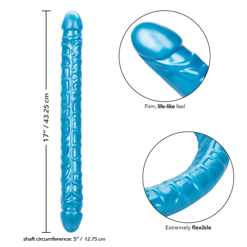 Size Queen 17 inch/43.25 Cm - Blue  5
