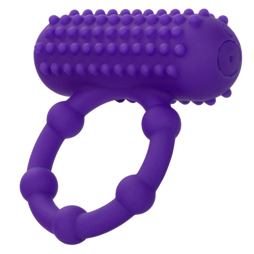 Silicone Rechargeable 5 Bead Maximus Ring - Purple  3