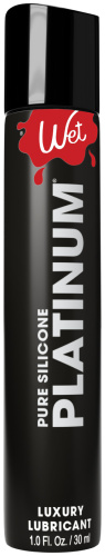 Wet Platinum - Luxury Silicone Based Lubricant 1  Oz