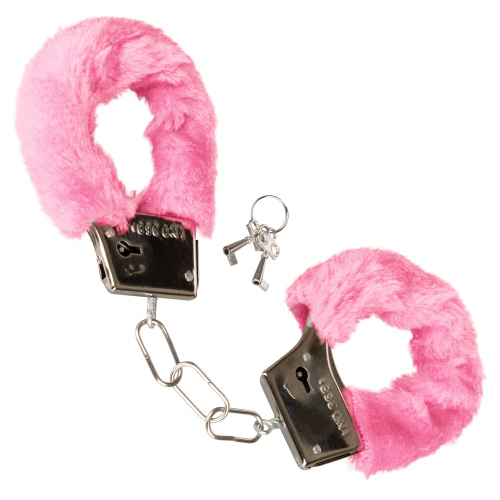 Playful Furry Cuffs - Pink  3
