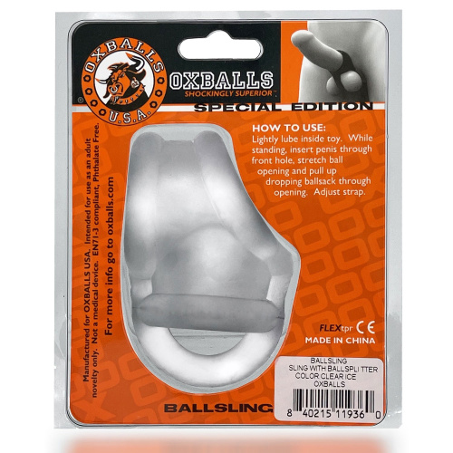Ball Sling With Ball Splitter - Clear Ice  4