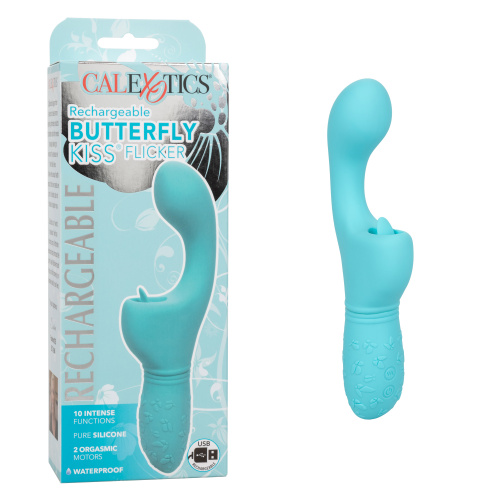 Rechargeable Butterfly Kiss Flicker - Blue  3