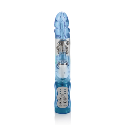 Waterproof Jack Rabbit Floating Beads - Blue  2