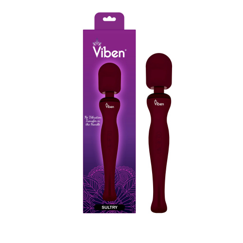 Sultry - Ruby - Intense Handheld Wand Massager  3