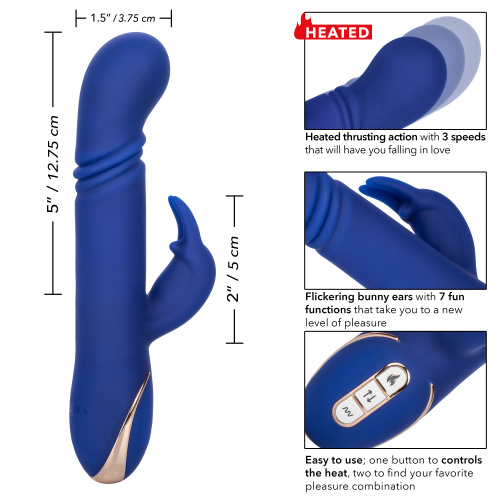 Jack Rabbit Signature Heated Silicone Thrusting G Rabbit  4