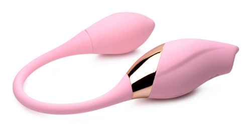 Shegasm 8x Tandem Plus Silicone Suction Clit  Stimulator and Egg  3