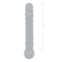 Callisto Clear Glass Dildo