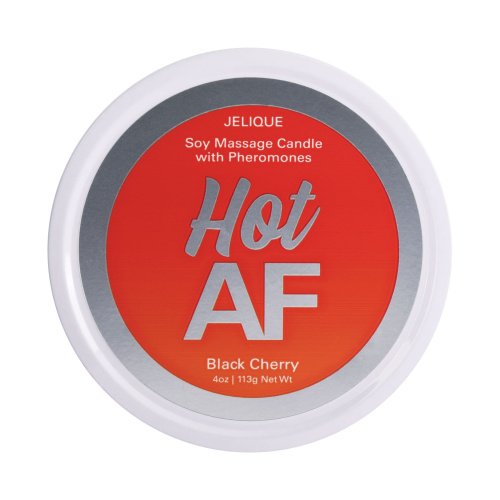 Mood Candle - Hot Af - Black Cherry - 4 Oz. Jar  2