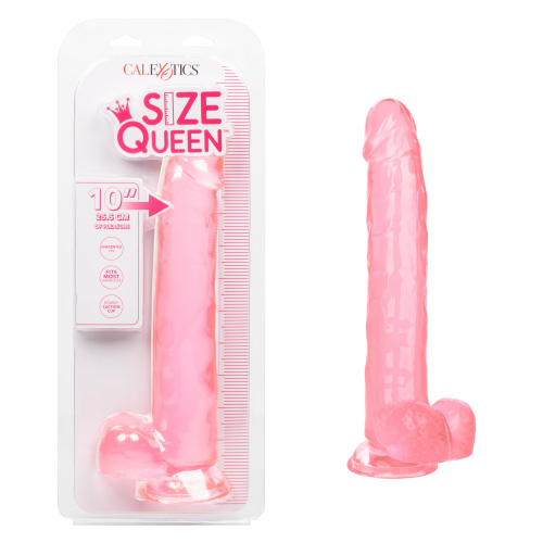 Size Queen 10 inch/25.5 Cm - Pink  5