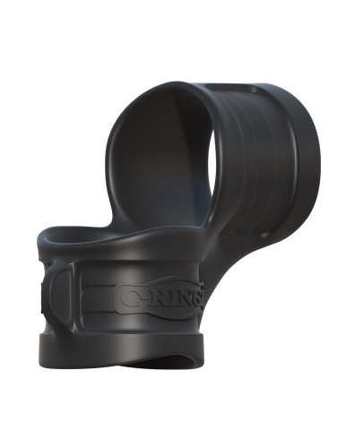 Fantasy C-Ring Mr Big Cock Ring and Ball Stretcher - Black  3