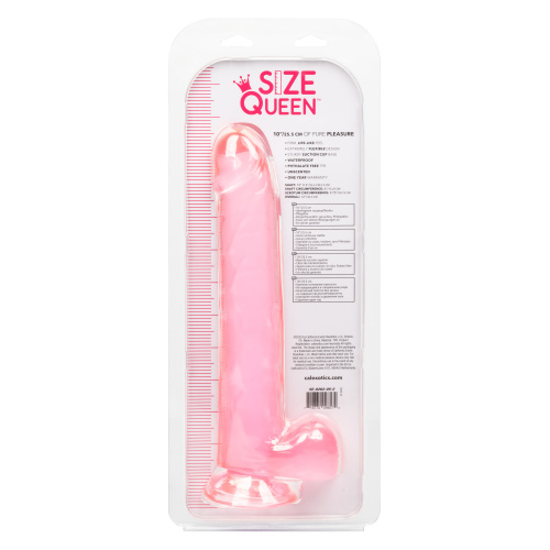 Size Queen 10 inch/25.5 Cm - Pink  3