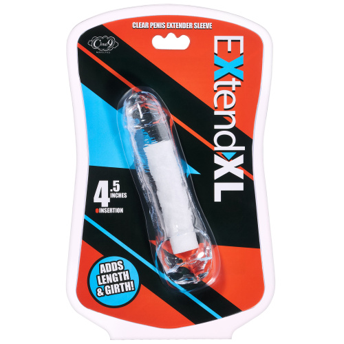 Extend XL Penis Sleeve 4.5" - Clear  3