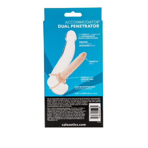 The Accommodator Dual Penetrator - Ivory  3