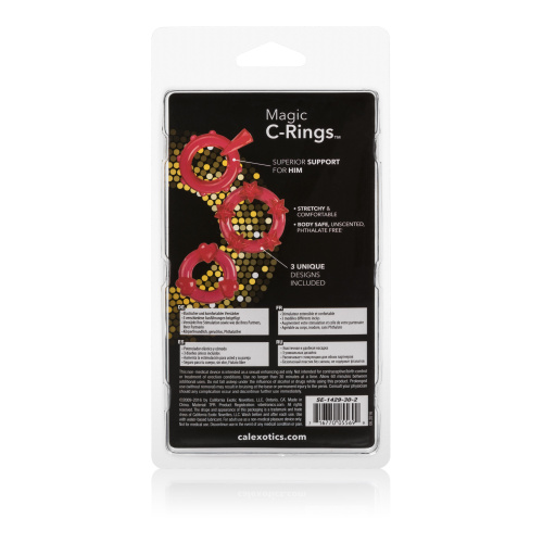 Magic C-Rings - Red  2