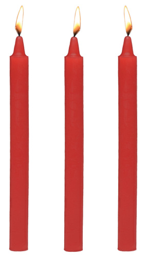 Fetish Drip Candles 3pk - Red  2