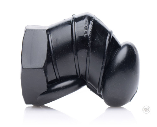 Master Series Detained - Black Restrictive Chastity Cage  3