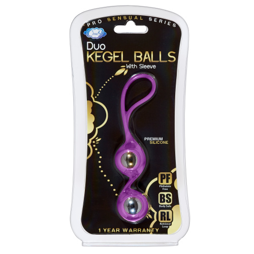 Duo Kegel Balls Purple  3