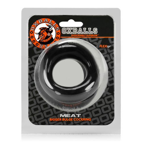 Meat Bigger Bulge Cockring - Black  2