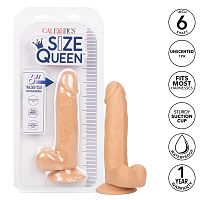 Size Queen 6 inch/15.25 Cm - Ivory