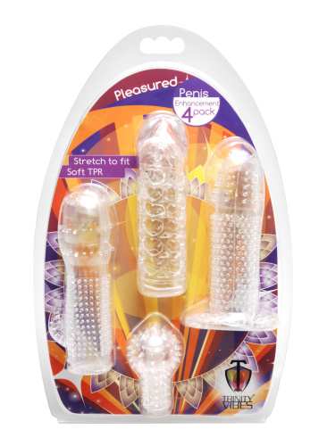 Pleasure Penis Enhancement 4 Pack  2