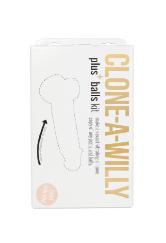 Clone-a Willy Plus Balls Kit - Light Skin Tone  3