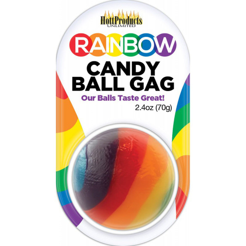 Rainbow Candy Ball Gag  2